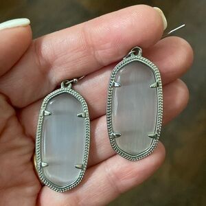 Kendra Scott Silver Elle Earrings